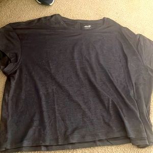 Crop work out shirt